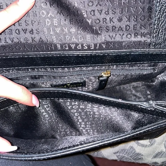 Kate spade black cross body bag - Picture 5 of 6